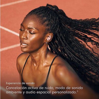 PowerBeats Fit (2025), Auriculares deportivos inalámbricos, True Wireless con aletas Secure-Fit, Apple, Android, Rosa