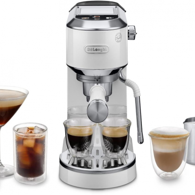 Máquina de Café EXPRESSO DELONGHI DEDICA DUO EC890.WI