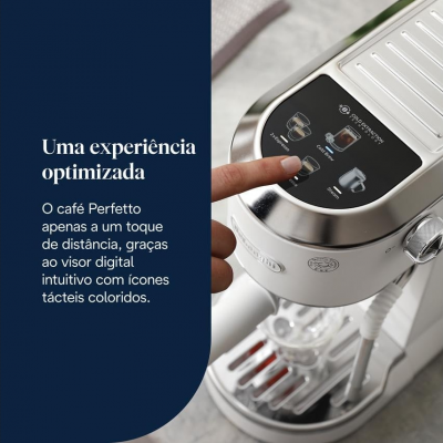 Máquina de Café EXPRESSO DELONGHI DEDICA DUO EC890.WI