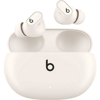 REACONDICIONADO Seminuevo Excelente Beats Studio Buds + (2023), Auriculares True Wireless, Cancelación de Ruido, Apple, Android, Marfil