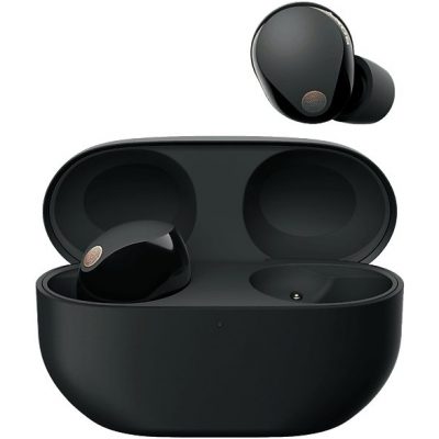 REACONDICIONADO Seminuevo Muy bueno Auriculares True Wireless - Sony WF1000XM5B, Cancelación de ruido (Noise Cancelling), Hi-Res, Google assistant
