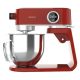 Robot amasador - Cecotec Twist&Fusion 4000 Luxury Red, 800 W, 8 Velocidades, Rojo