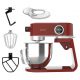 Robot amasador - Cecotec Twist&Fusion 4000 Luxury Red, 800 W, 8 Velocidades, Rojo