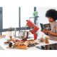 Robot amasador - Cecotec Twist&Fusion 4000 Luxury Red, 800 W, 8 Velocidades, Rojo