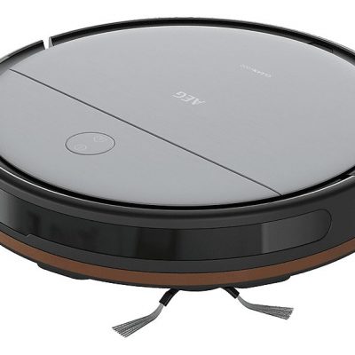 Robot aspirador - AEG AEGAR61UD1UG, 2600 W, Potencia de succión 315 W, Depósito 0,2 l, Autonomía 120 min, Gris