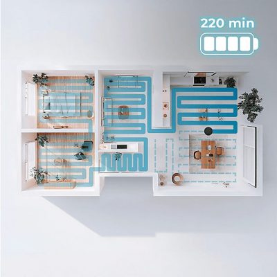 Robot aspirador - CECOTEC Conga 7690 Immortal Max Home M, 680 W, Potencia de succión 5000 kPa, Depósito 2,5 l, Autonomía 220 min, Negro