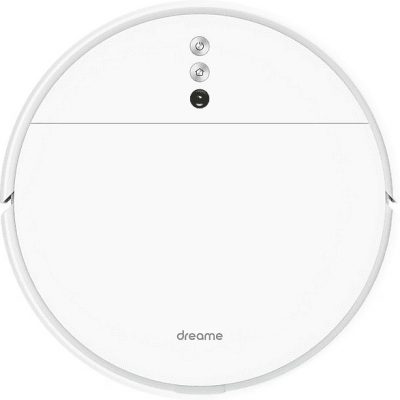 Robot aspirador - DREAME F9, 40 W, Potencia de succión 2,5 kPa, Depósito 0,6 l, Autonomía 150 min, Blanco