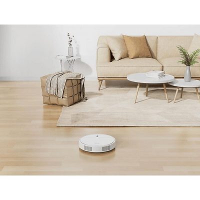 Robot aspirador - DREAME F9, 40 W, Potencia de succión 2,5 kPa, Depósito 0,6 l, Autonomía 150 min, Blanco