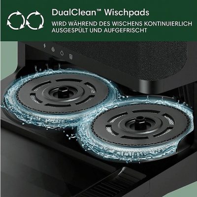 Robot aspirador - IROBOT Roomba 405 Combo Plus, 120 W, Potencia de succión 7 kPa, Depósito 295 ml, Autonomía 3 h, Negro