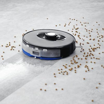 Robot aspirador - ROWENTA RR8575WH, 8575 W, Potencia de succión 2,7 kPa, Depósito 4,1 l, Autonomía 120 min, Negro
