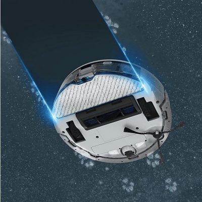 Robot aspirador - ROWENTA X-Plorer  Serie 70+ RR8497, 240 V, Potencia de succión 2,3 kPa, Depósito 0,35 l, Autonomía 120 min, Blanco