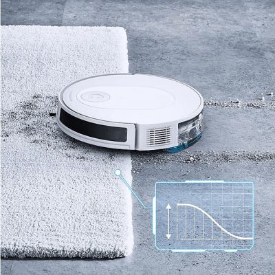 Robot aspirador - ROWENTA X-Plorer  Serie 70+ RR8497, 240 V, Potencia de succión 2,3 kPa, Depósito 0,35 l, Autonomía 120 min, Blanco