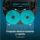 Robot friegasuelos - Cecotec Conga X50, 50 W, 240 min autonomía, Navegación láser, Fregado spin, 15000 Pa, Negro