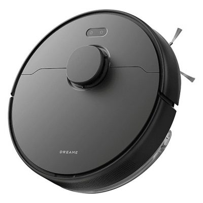 Robot friegasuelos - DREAME D9 Max Gen 2, 14,4 V, Potencia de succión 6000 kPa, Depósito 570 ml, Autonomía 285 min, Negro