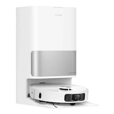 Robot friegasuelos - Dreame L10s Ultra Gen 2, 75W, Base autovaciado, 300 ml Depósito de polvo, Succión 10000 Pa, Blanco