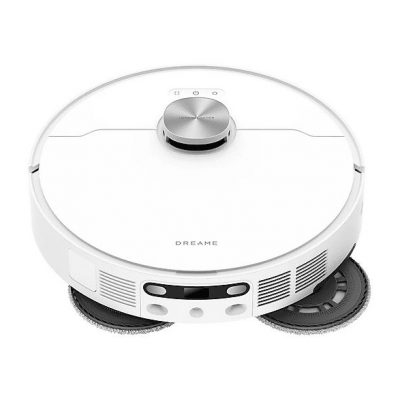 Robot friegasuelos - Dreame L10s Ultra Gen 2, 75W, Base autovaciado, 300 ml Depósito de polvo, Succión 10000 Pa, Blanco
