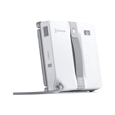 Robot limpiacristales - ECOVACS WG841-01TD, 90 W, Autonomía 80Min., Blanco