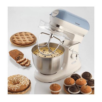 Robot Repostería - ARIETE 1588 AZUL, 1200 W, 5,5 l, Azul