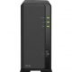 Servidor NAS  - DS124 SYNOLOGY, HDD, 108 TB (máx.), 1000 Mbps Negro