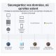 Servidor NAS  - DS124 SYNOLOGY, HDD, 108 TB (máx.), 1000 Mbps Negro
