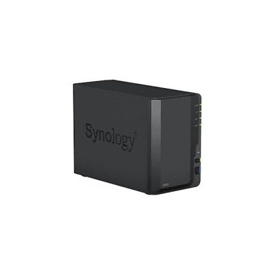 Servidor NAS  - DS223 SYNOLOGY, HDD, SSD Negro