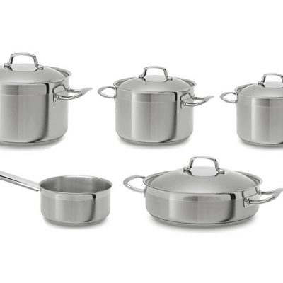 Set Batería - TEKA Set Batería Inducción, 1 l, Acero inoxidable, Inox