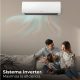Split 1x1 - CECOTEC AirClima 12000 Smartfresh Connected, 12000 fg/h, Función Inverter, Multicolor