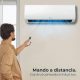 Split 1x1 - CECOTEC AirClima 9000 Smartfresh, 9000 fg/h, Función Inverter, Multicolor