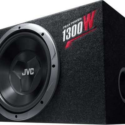 Subwoofer coche  - CS-BW120 JVC, Negro