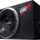 Subwoofer coche  - CS-BW120 JVC, Negro