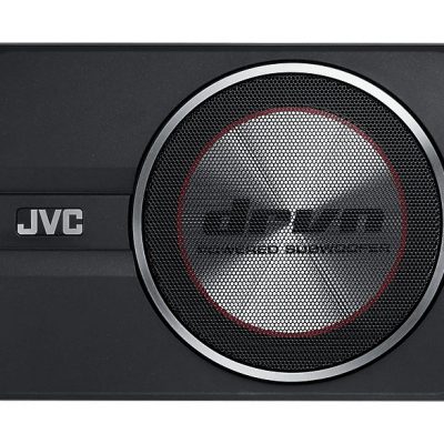 Subwoofer coche  - CW-DRA8 JVC, Negro