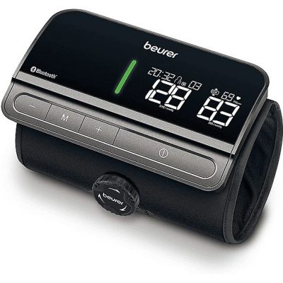 Tensiómetro - BEURER BM81, Apagado automático, Plata