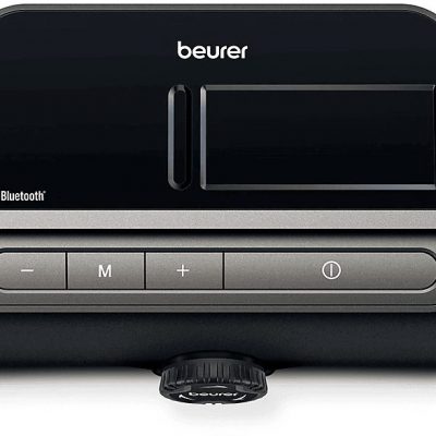 Tensiómetro - BEURER BM81, Apagado automático, Plata