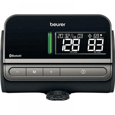 Tensiómetro - BEURER BM81, Apagado automático, Plata